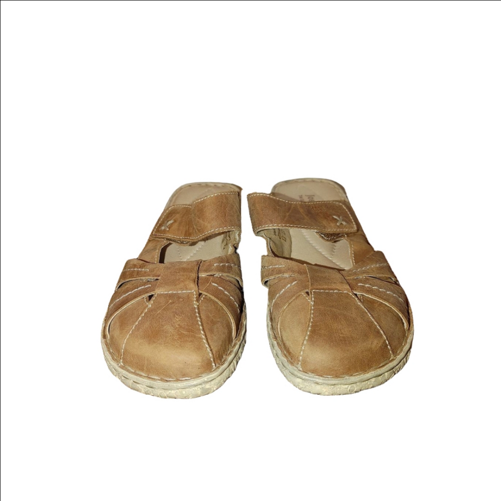 Josef Seibel Leather Sandals Size 40